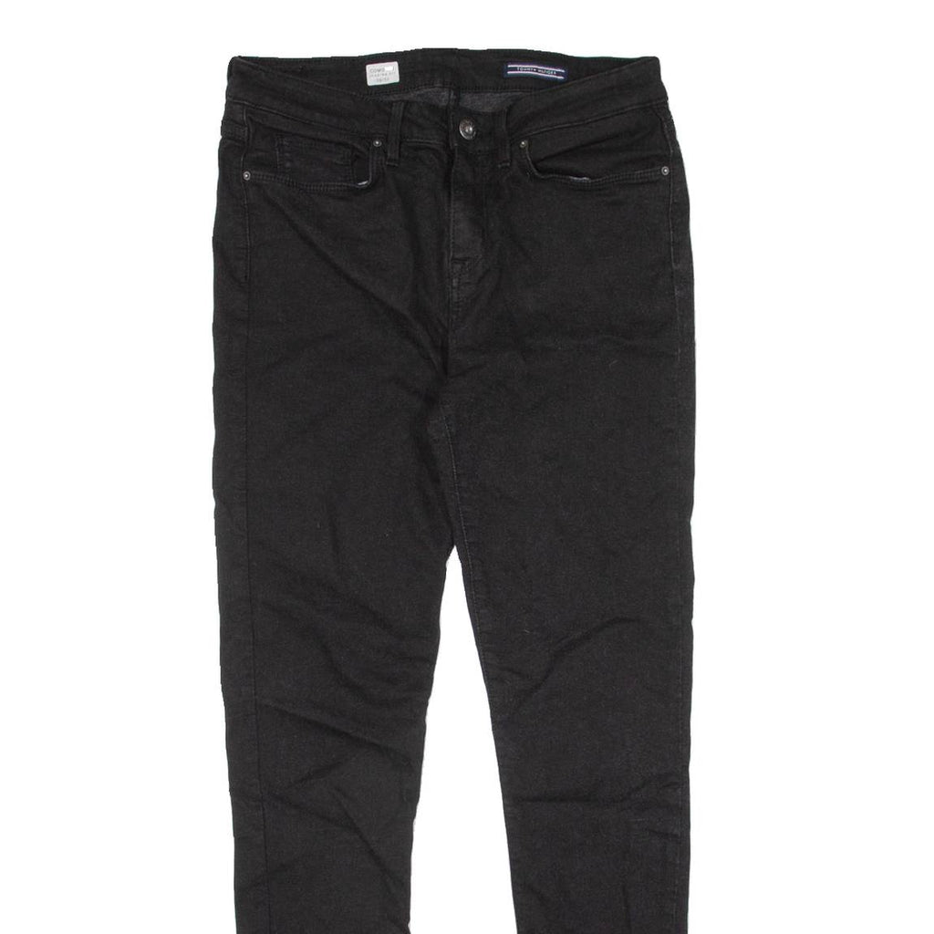 TOMMY HILFIGER Como Womens Jeans Black Slim Jegging W26 L27