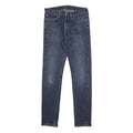 LEVI'S Mens Slim Blue Denim Stone Wash Jeans W32 L34 Zip Casual Classic Fit