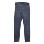 LEVI'S Mens Slim Blue Denim Stone Wash Jeans W32 L34 Zip Casual Classic Fit