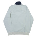 NIKE Mens Fleece Blue 1/4 Zip XS