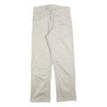 LEVI'S Mens Cotton Blend Beige Regular Fit Straight Leg Trousers W30 L28 Classic
