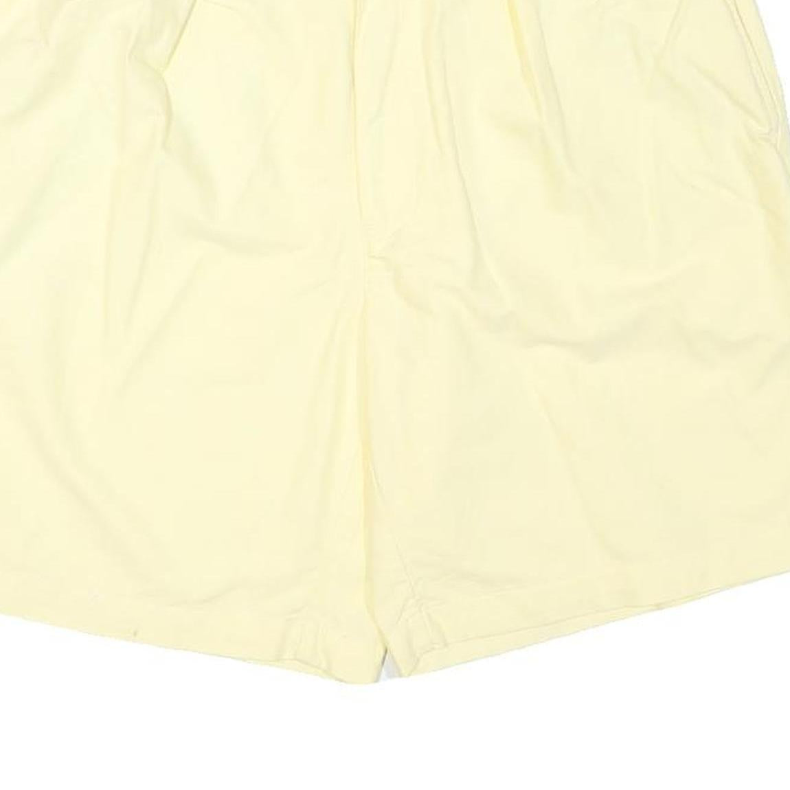 POLO RALPH LAUREN Mens Cotton Blend Yellow Casual Shorts XL W34 Summer Wear