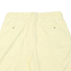 POLO RALPH LAUREN Mens Cotton Blend Yellow Casual Shorts XL W34 Summer Wear