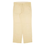 LOIS Womens Trousers Yellow Regular Straight W32 L28