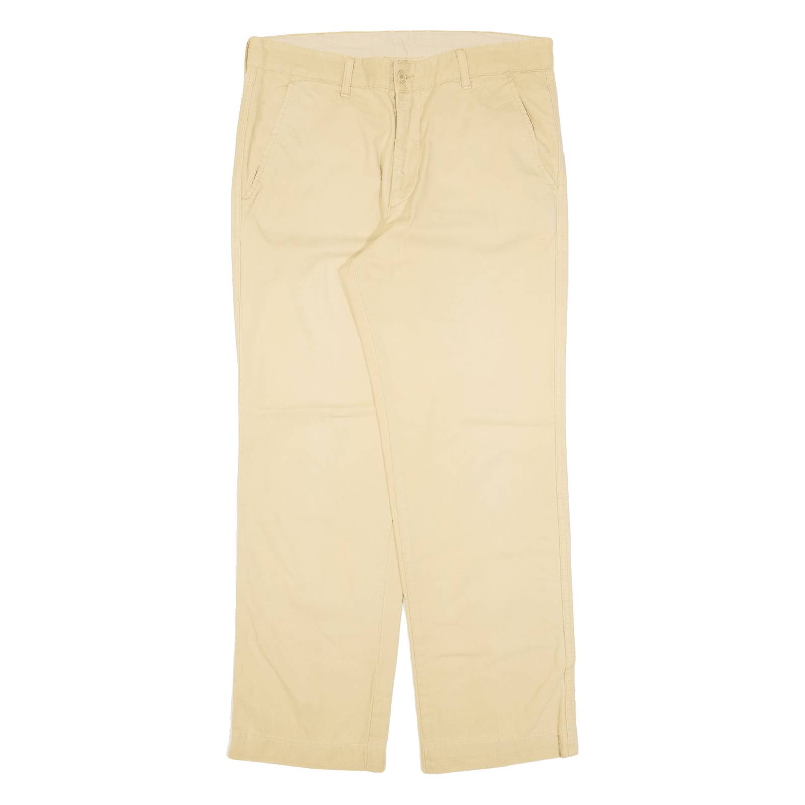 LOIS Womens Trousers Yellow Regular Straight W32 L28