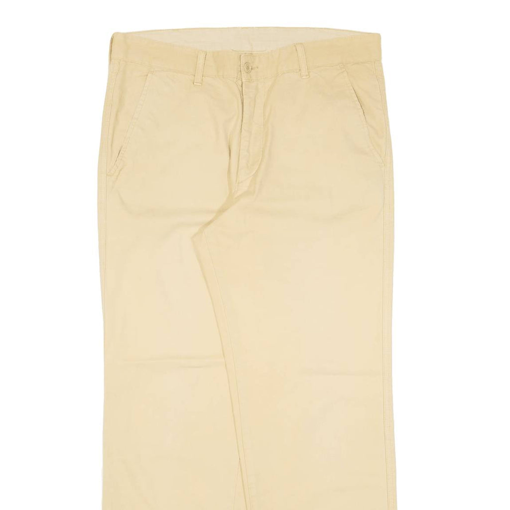 LOIS Womens Trousers Yellow Regular Straight W32 L28