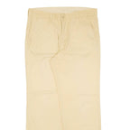 LOIS Womens Trousers Yellow Regular Straight W32 L28