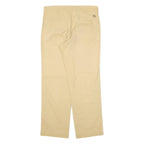 LOIS Womens Trousers Yellow Regular Straight W32 L28