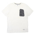 ADIDAS ORIGINALS Mens White & Black Graphic T-Shirt L Short Sleeve Crew Neck