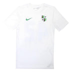 NIKE Mens White Graphic T-Shirt S Short Sleeve Crew Neck Sports