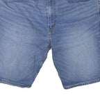 LEVI'S Womens Denim Blue Casual Shorts L W34 Cotton Blend Classic Fit