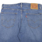 LEVI'S Womens Denim Blue Casual Shorts L W34 Cotton Blend Classic Fit