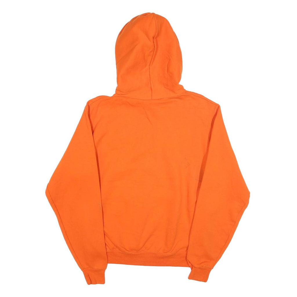 CHAMPION Mens Orange Boise State Pullover Hoodie S Cotton Blend Casual