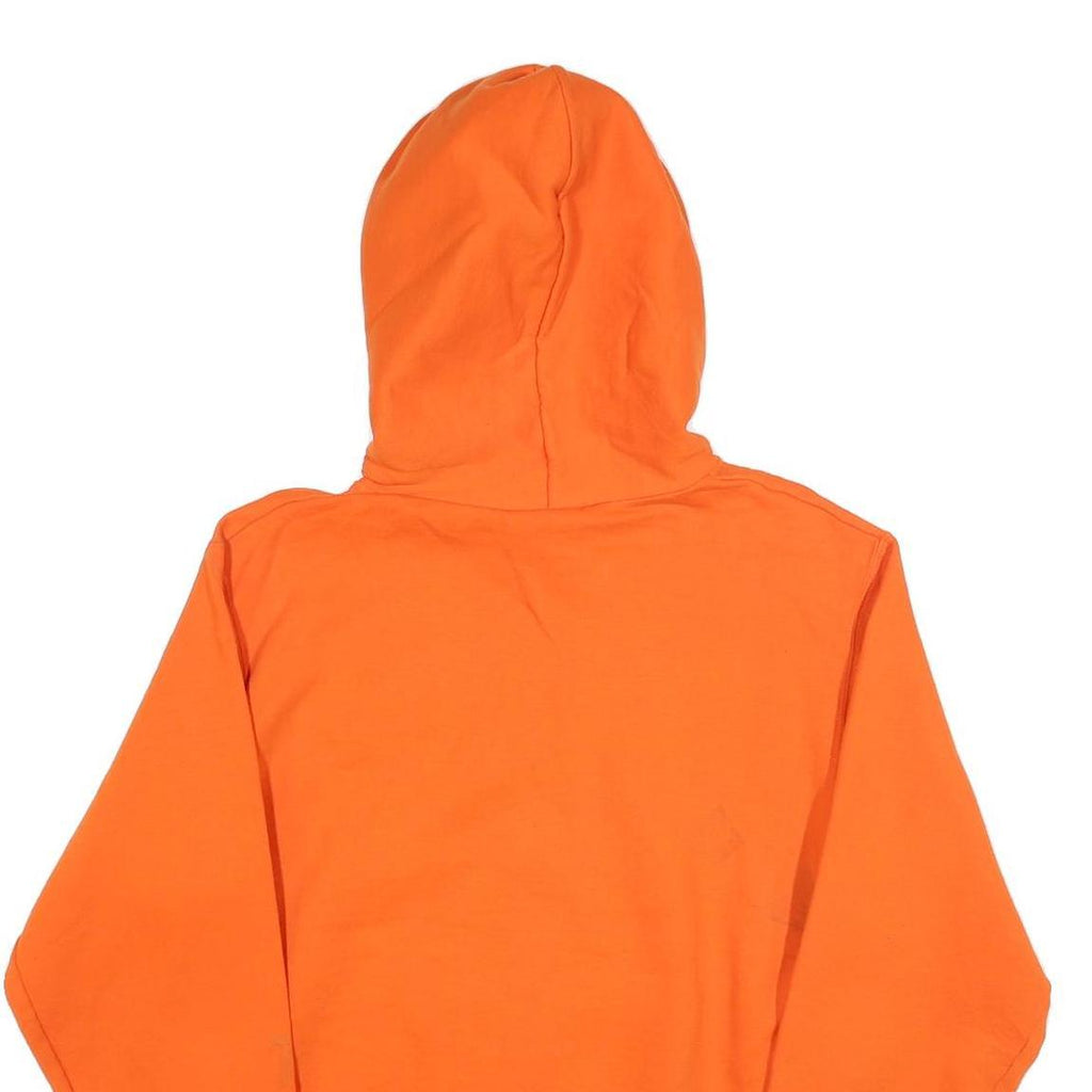 CHAMPION Mens Orange Boise State Pullover Hoodie S Cotton Blend Casual