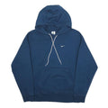 NIKE Mens Blue Hoodie S Cotton Blend Pullover Casual Comfort