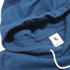 NIKE Mens Blue Hoodie S Cotton Blend Pullover Casual Comfort