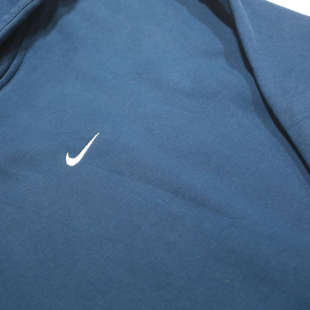 NIKE Mens Blue Hoodie S Cotton Blend Pullover Casual Comfort
