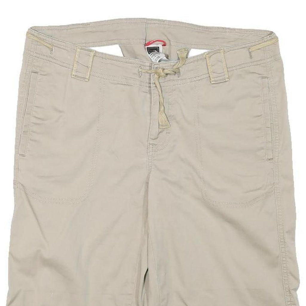 THE NORTH FACE Womens Beige Casual Shorts UK 8 W34 Polyester Blend Outdoor