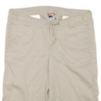 THE NORTH FACE Womens Beige Casual Shorts UK 8 W34 Polyester Blend Outdoor