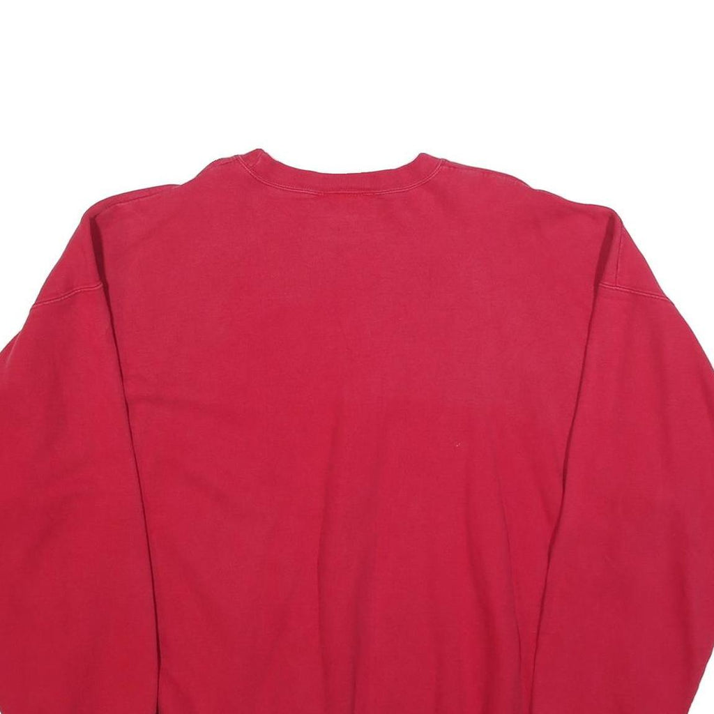 ROCK SMITH Mens Red Warning Rocksmith Explicit Content Crew Neck XL Sweatshirt