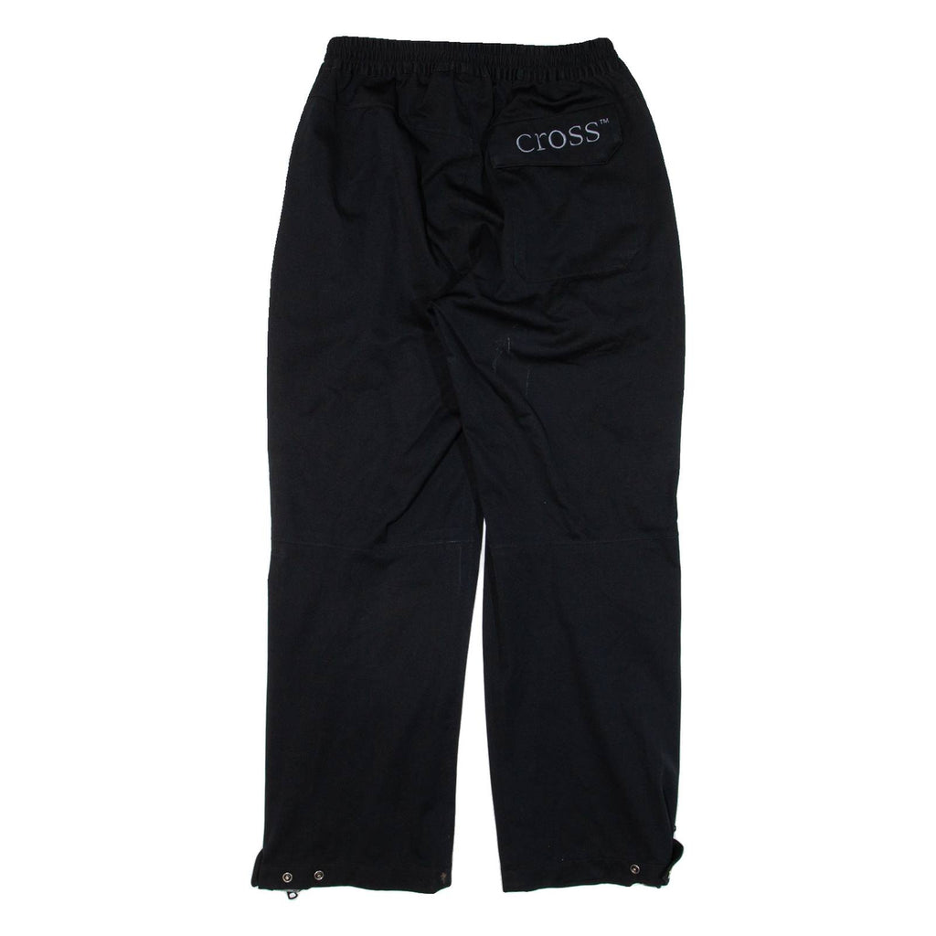 CROSS Womens Trousers Black Regular Straight W26 L26