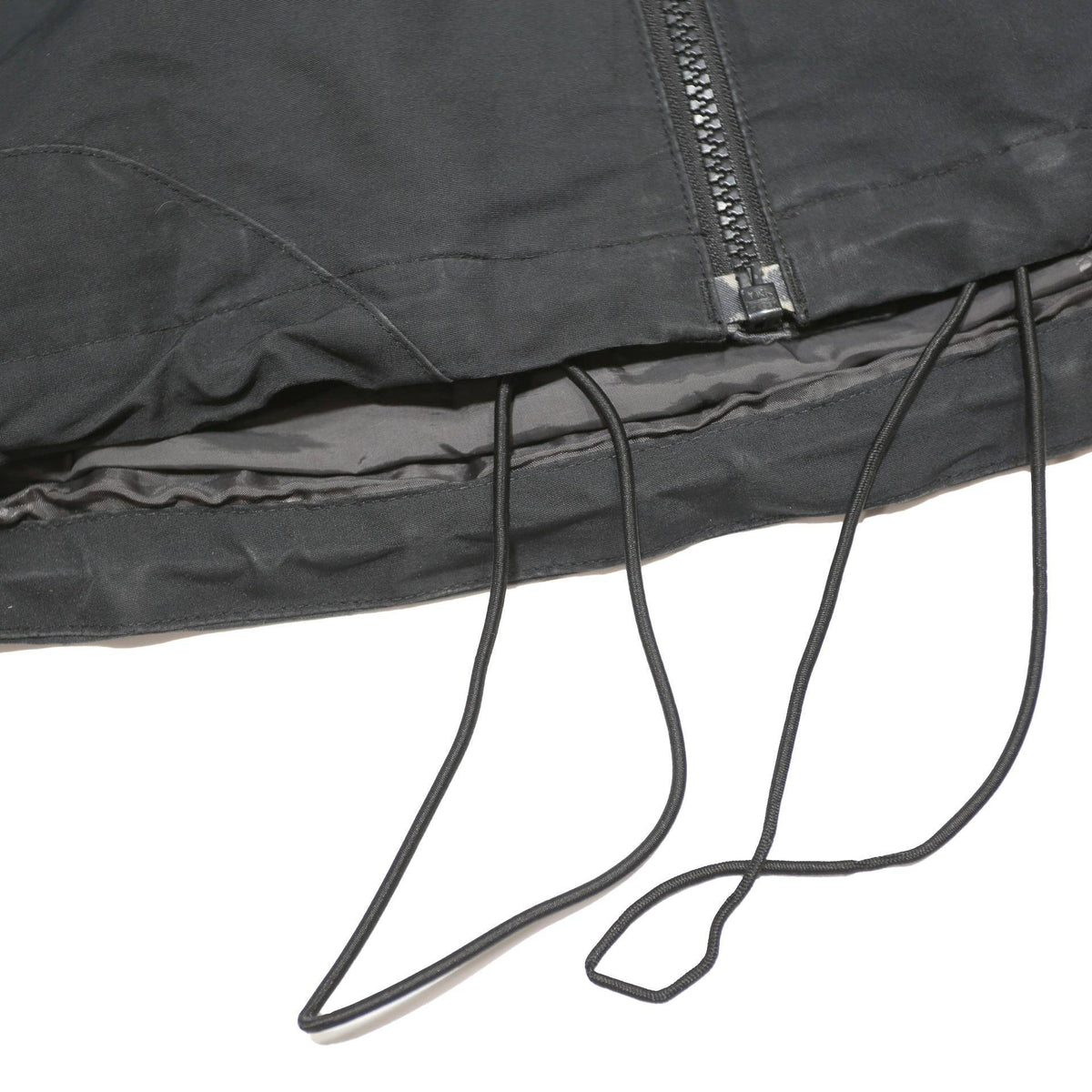 JACK WOLFSKIN Womens Black Outdoor Jacket UK 16 Polyester Woven Plain Zip Hooded