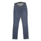 LEVI'S Mens Slim Blue Denim Slim Jeans W26 L32 Classic Cotton Zip Pockets