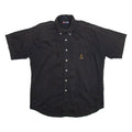 CHAPS Mens Plain Shirt Black L