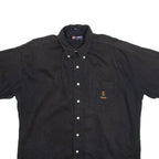 CHAPS Mens Plain Shirt Black L