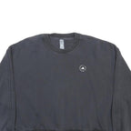 ADIDAS BY STELLA MCCARTNEY Womens Black Cotton Blend Crew Neck M Sweatshirt