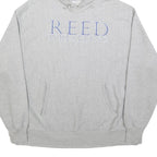 CHAMPION REVERSE WEAVE Mens Grey Reed Wrestling Pullover Hoodie XL Cotton Blend