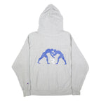 CHAMPION REVERSE WEAVE Mens Grey Reed Wrestling Pullover Hoodie XL Cotton Blend