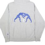 CHAMPION REVERSE WEAVE Mens Grey Reed Wrestling Pullover Hoodie XL Cotton Blend