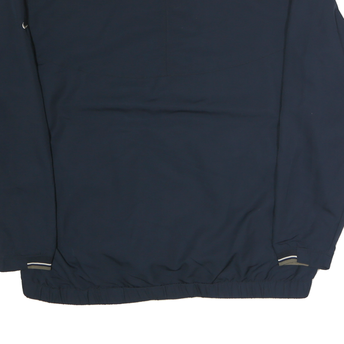 NIKE Mens Blue Pullover V-Neck XL Golf Sports Sweatshirt Embroidered Logo