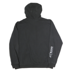 CARHARTT Mens Black Sharp Hills Zip Hoodie XL Boreal Construction Logo Workwear