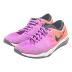 NIKE Womens Dual Fusion Lightweight Trainers Synthetic UK 5 Purple & Orange
