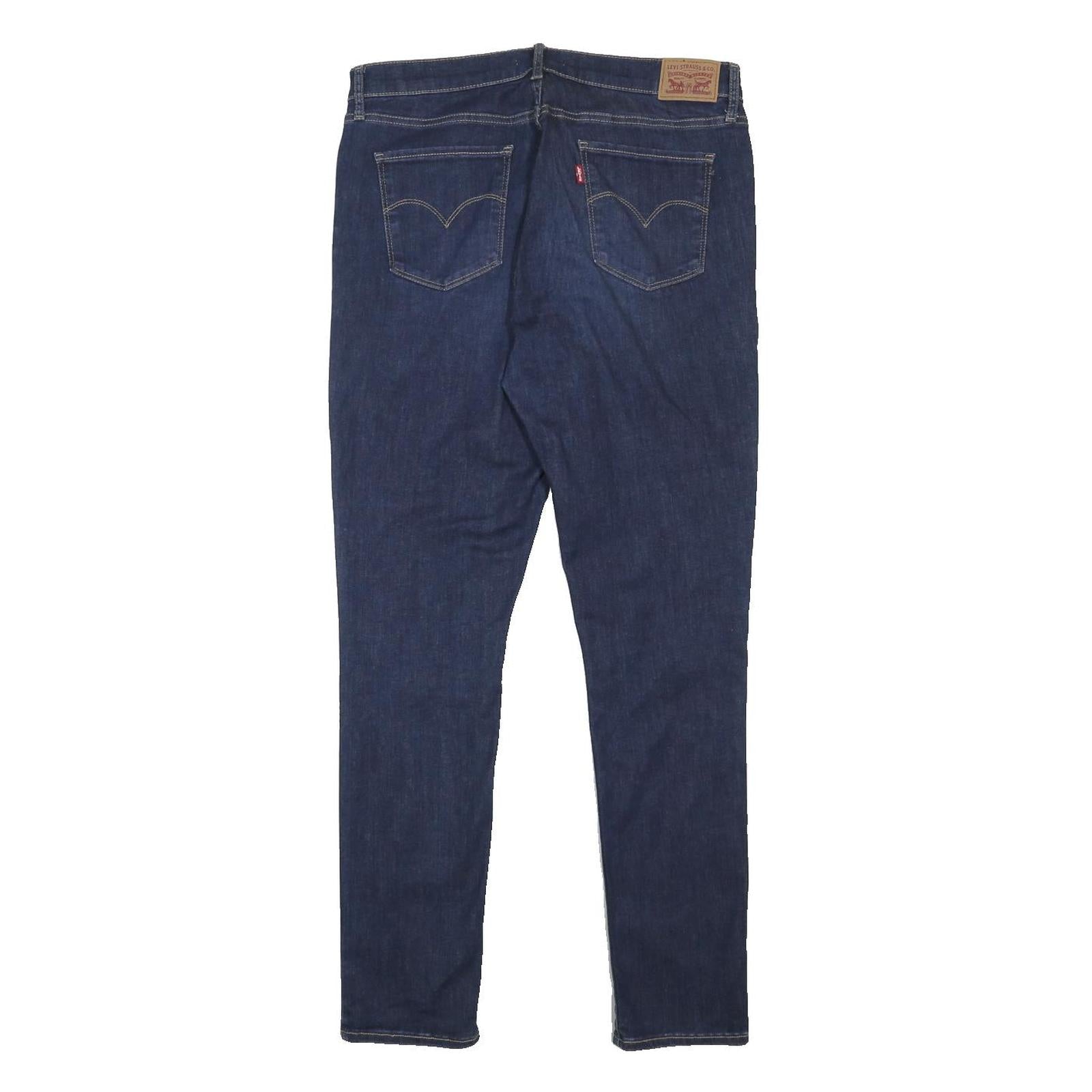 LEVI'S 311 BIG E Womens Jeans Blue Slim Skinny Denim Medium W33 L32 Stretch