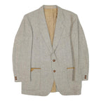 MCGREGOR Mens Beige Wool Blend Jacket M Woven Classic Button Closure
