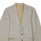 MCGREGOR Mens Beige Wool Blend Jacket M Woven Classic Button Closure