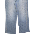 CARHARTT Mens Regular Blue Jeans Cotton Blend W36 L27 Classic Zip Casual Fit