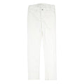 CALVIN KLEIN JEANS Womens White Slim Skinny Denim W30 L32 Zip Cotton Blend
