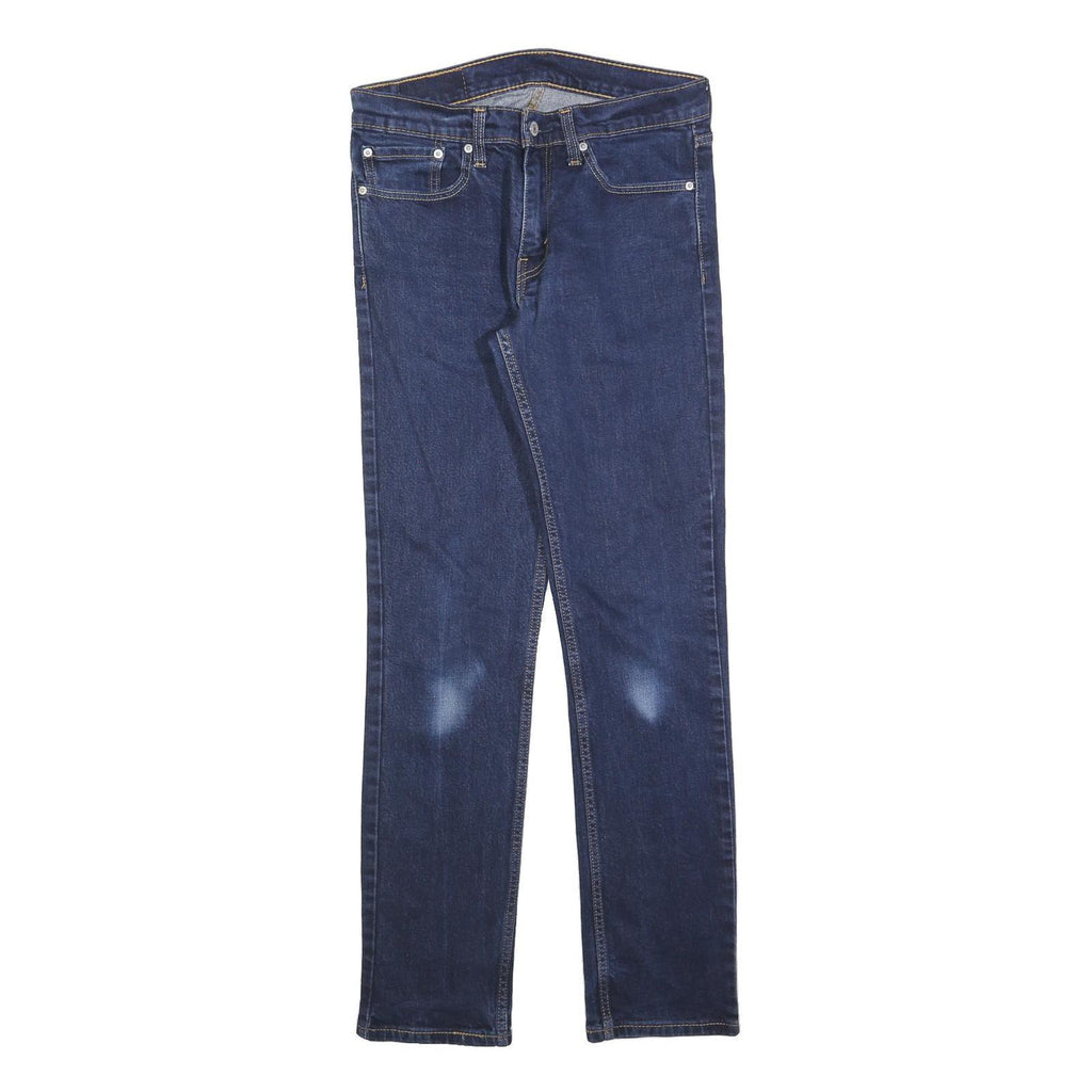 LEVI'S 511 Slim Mens Jeans Blue Slim Skinny Denim Medium W31 L31 Zip Fly Cotton