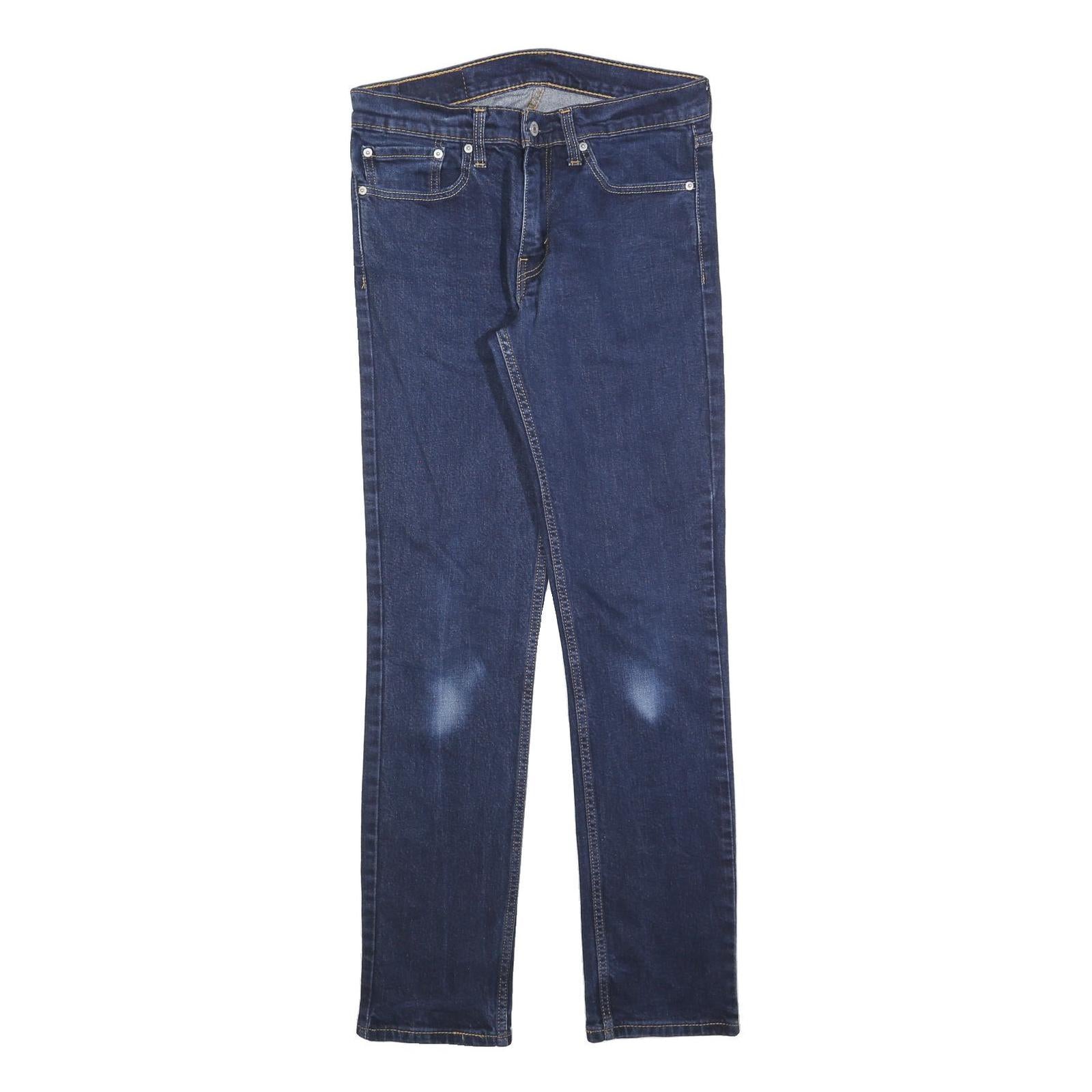 LEVI'S 511 Slim Mens Jeans Blue Slim Skinny Denim Medium W31 L31 Zip Fly Cotton