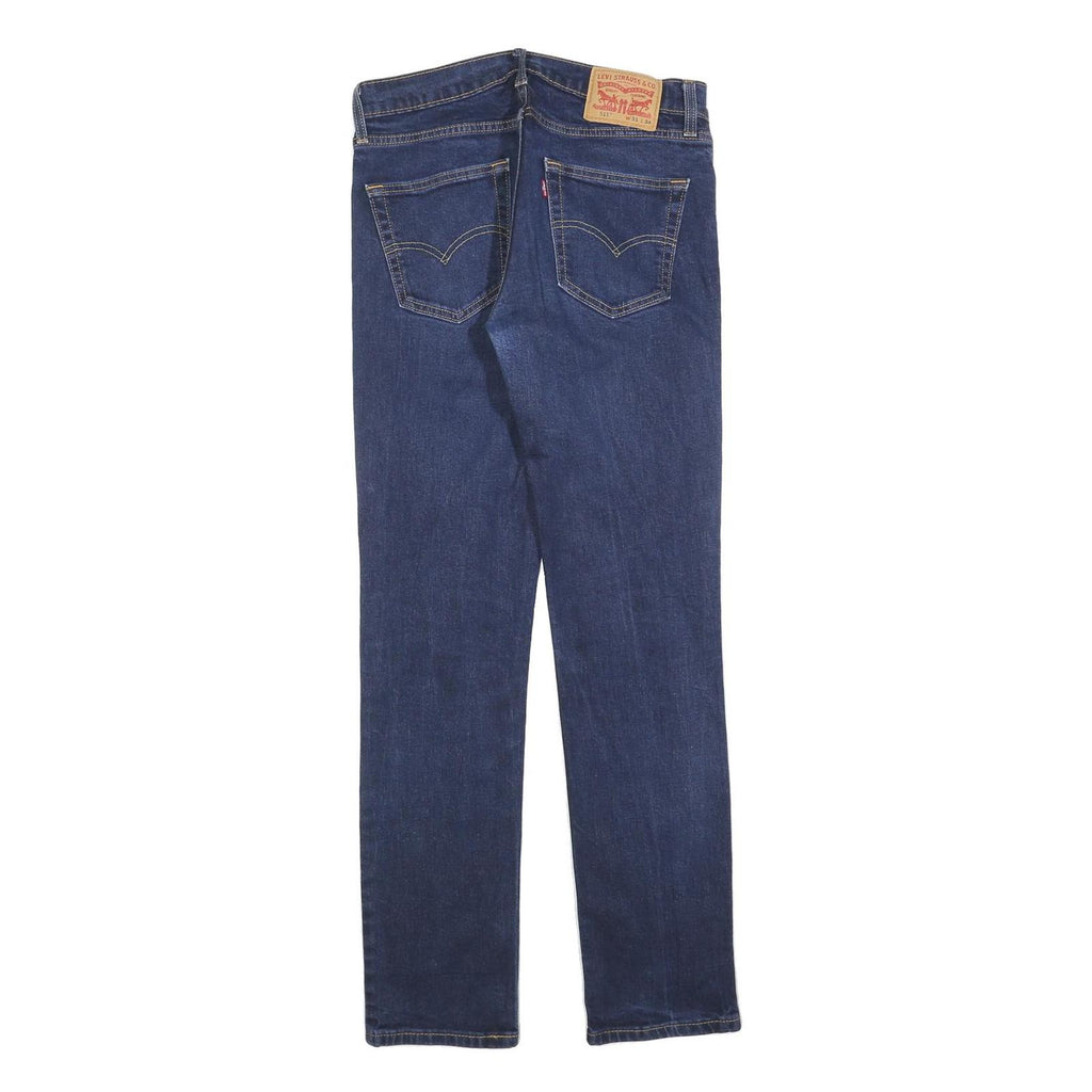LEVI'S 511 Slim Mens Jeans Blue Slim Skinny Denim Medium W31 L31 Zip Fly Cotton