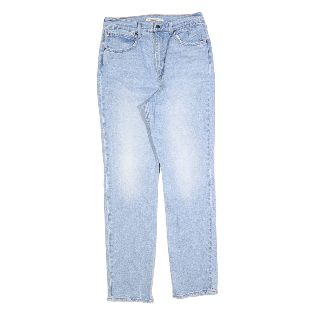 LEVI'S Womens Regular Fit Blue Denim Light Wash Jeans W30 L31 Relaxed