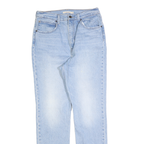 LEVI'S Womens Regular Fit Blue Denim Light Wash Jeans W30 L31 Relaxed