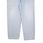 LEVI'S Mens Regular Fit Blue Denim Straight Light Wash W38 L29 Cotton Blend Zip