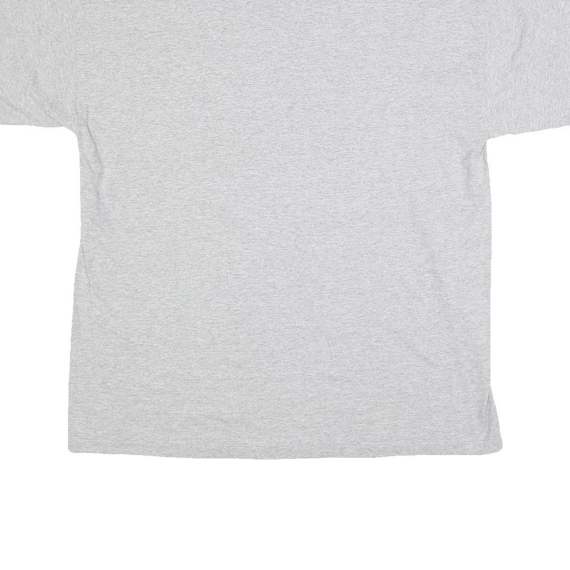 GILDAN Mens Grey Evangel University Graphic T-Shirt XL Short Sleeve Crew Neck