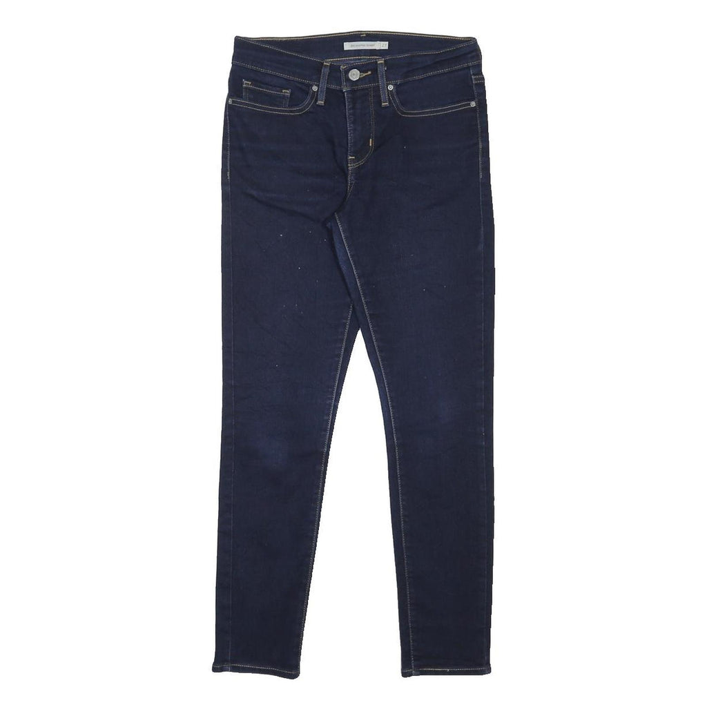 LEVI'S 311 Womens Jeans Blue Slim Skinny Denim Rinse W27 L28 Stretch Cotton