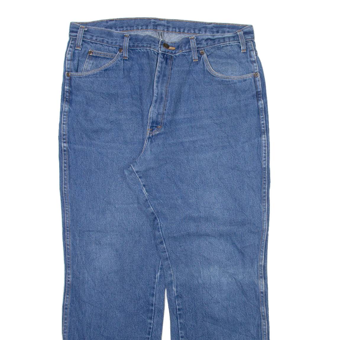 DICKIES Mens Jeans Blue Regular Straight W35 L29
